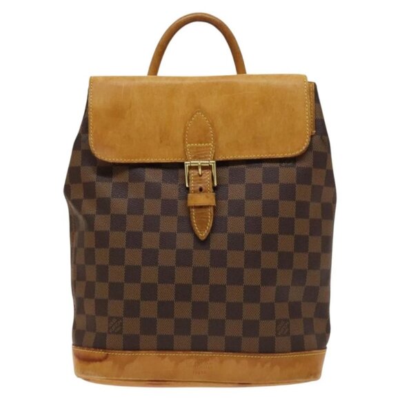 LOUIS VUITTON Damier Ebene Arlucan Backpack LV Auth
